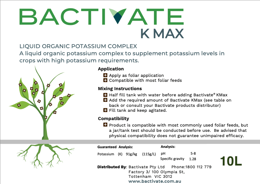 BACTIVATE KMAX - Soil Regeneration Australia