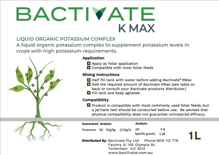 BACTIVATE KMAX - Soil Regeneration Australia