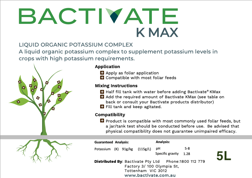 BACTIVATE KMAX - Soil Regeneration Australia