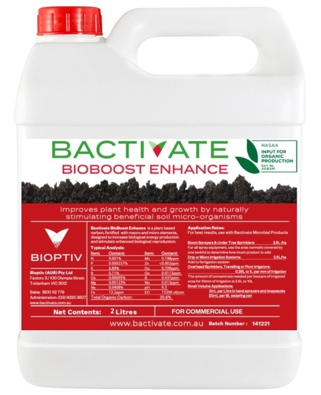 BACTIVATE SOIL STIMULANT - Soil Regeneration Australia
