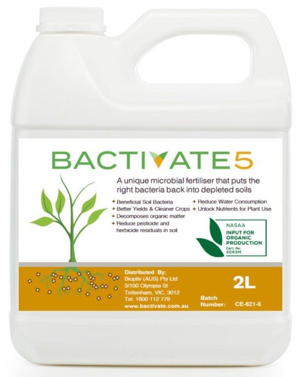 Bactivate 5 General Program - 2Ha - Soil Regeneration Australia