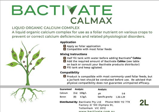 BACTIVATE CALCIMAX - Soil Regeneration Australia