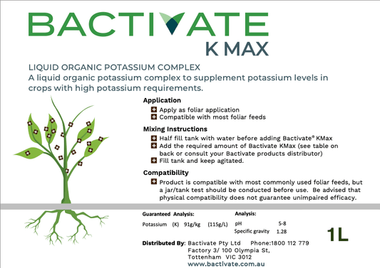 BACTIVATE KMAX - Soil Regeneration Australia