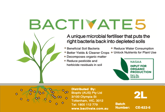 Bactivate 5 Liquid - Soil Regeneration Australia