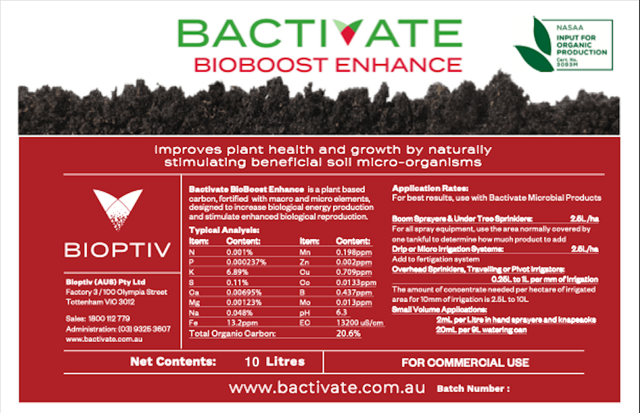 BACTIVATE BBE - Soil Regeneration Australia