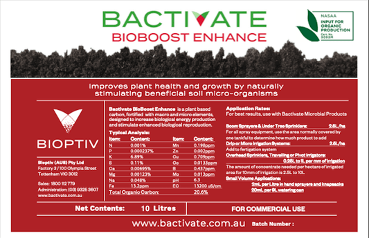 BACTIVATE BBE - Soil Regeneration Australia