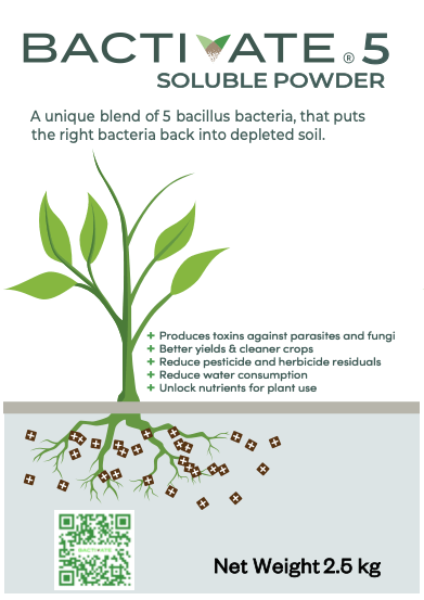 BACTIVATE 5 POWDER - SOLUABLE - Soil Regeneration Australia